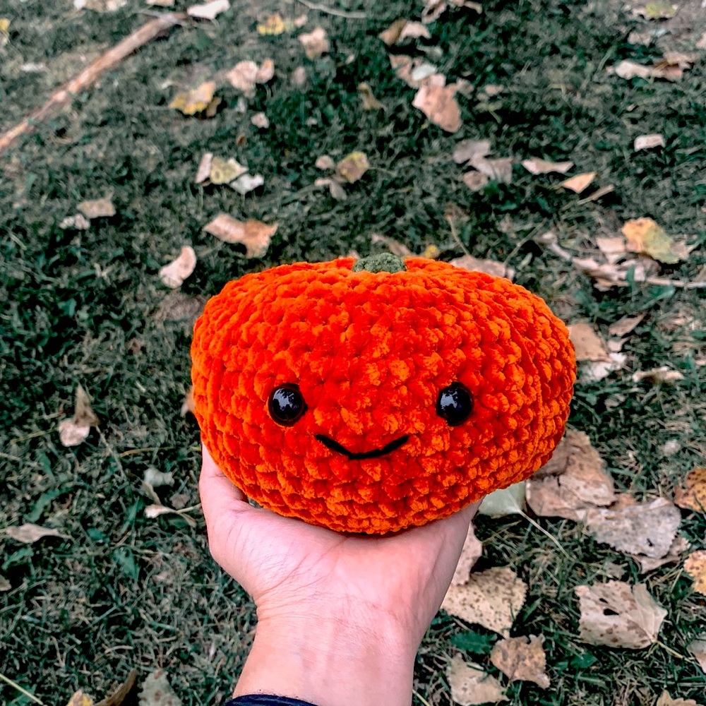 Pumpkin plush